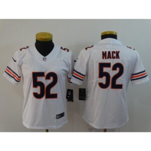 68626a69a2478_1 Women's Chicago Bears #52 Khalil White Vapor Untouchable Limited Stitched NFL Jersey