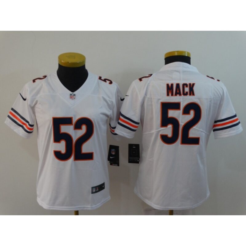 68626a69a2478_1 Women's Chicago Bears #52 Khalil White Vapor Untouchable Limited Stitched NFL Jersey