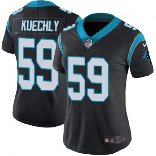 68626a89132ac_1 Women's Carolina Panthers #59 Luke Kuechly Black Vapor Untouchable Player Limited Jersey