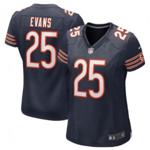 68626af205844_1 Women's Chicago Bears #25 Darrynton Evans Navy Stitched Jersey(Run Small)