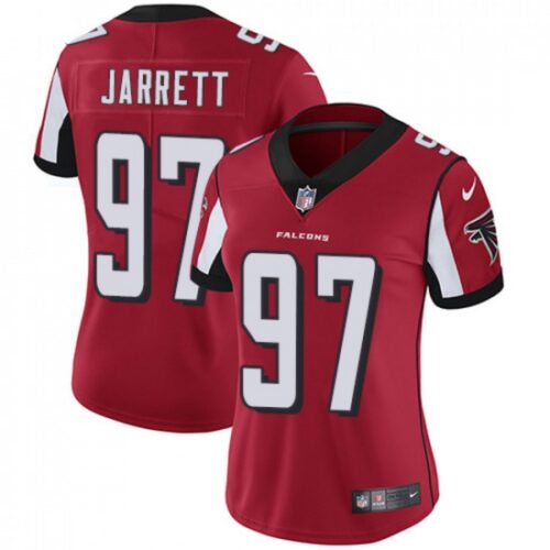 68626c416e3dd_1 Women's Atlanta Falcons #97 Grady Jarrett Red Vapor Untouchable Limited Stitched NFL Jersey(Run Small)