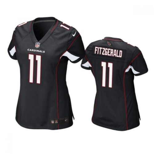 68626cb63b2d1_1 Cardinals #11 Larry Fitzgerald Black Alternate Women's Stitched NFL Elite Jersey