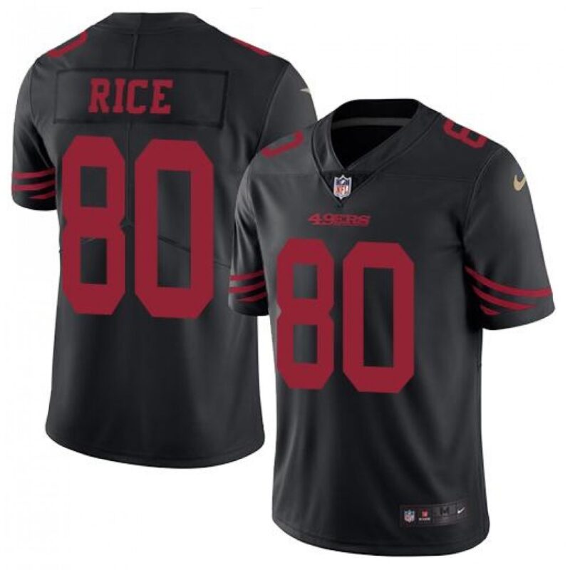68626d0d269a6_1 Toddlers San Francisco 49ers #80 Jerry Rice Black Stitched Jersey