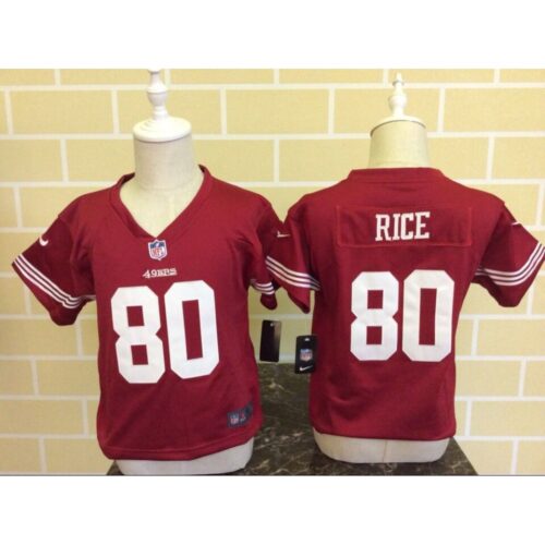 68626d238f7d2_1 Toddler San Francisco 49ers #80 Jerry Rice Red Stitched NFL Jersey