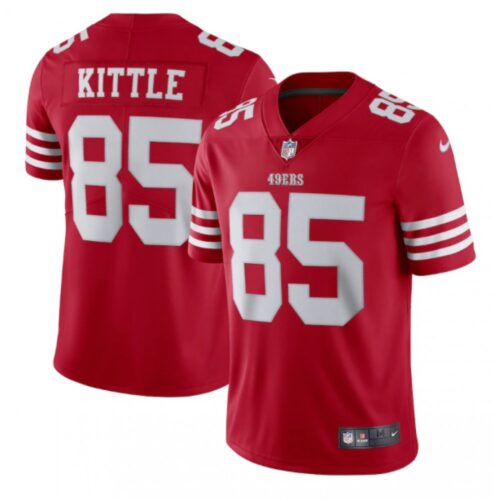 68626d2ff1f3b_1 Toddlers San Francisco 49ers #85 George Kittle 2022 New Scarlet Vapor Untouchable Stitched Football Jersey