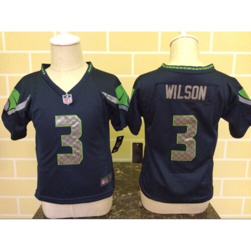 68626d579173e_1 Toddler Seattle Seahawks #3 Russell Wilson Navy Blue Stitched NFL Jersey