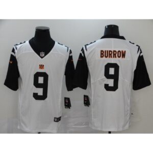 68626d812f090_1 Toddler Cincinnati Bengals #9 Joe Burrow White Limited Stitched NFL Jersey