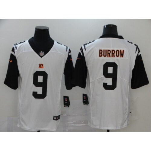 68626d812f090_1 Toddler Cincinnati Bengals #9 Joe Burrow White Limited Stitched NFL Jersey