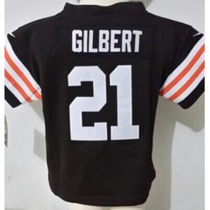 68626e2ad9012_1 Toddler Browns #21 Justin Gilbert Brown Team Color Stitched NFL Elite Jersey