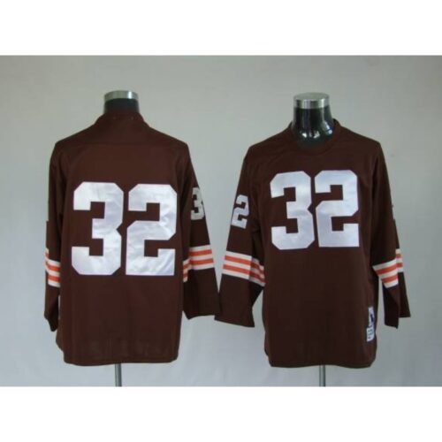 68626e2de48e5_1 Toddler Cleveland Browns #32 Jim Brown Brown Throwback Stitched NFL Jersey