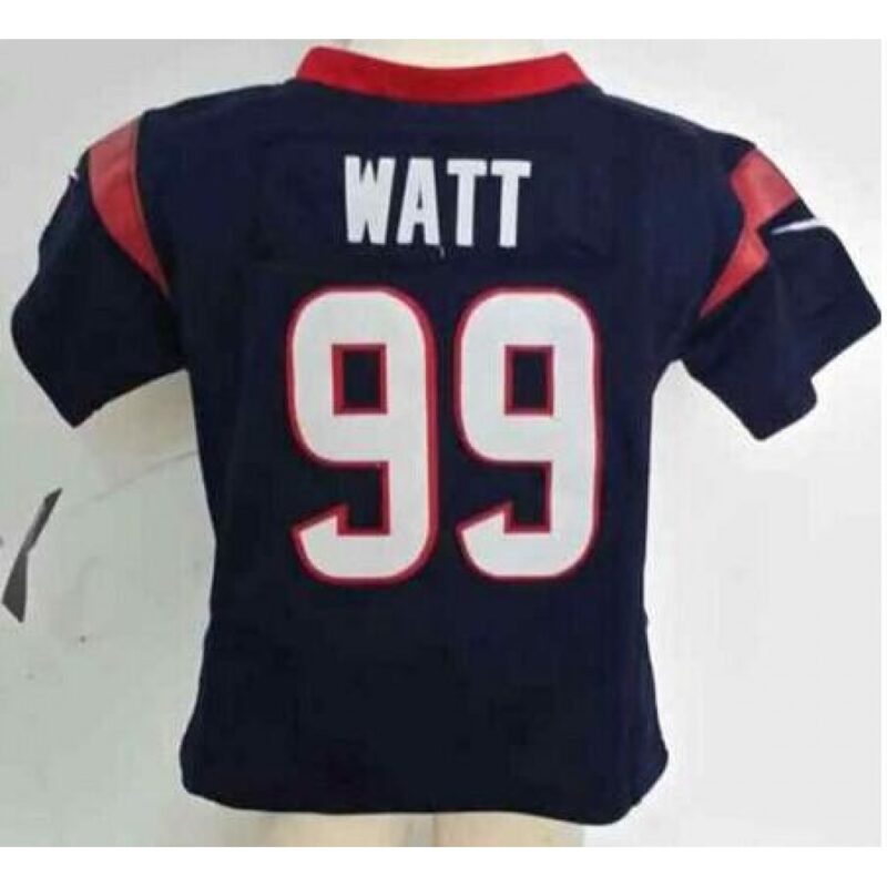 68626e37b9ec9_1 Toddler Texans #99 J.J. Watt Navy Blue Team Color Stitched NFL Elite Jersey