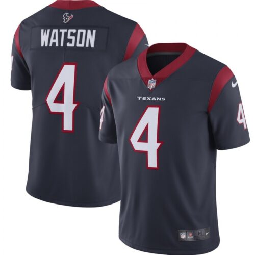 68626e3b5c71f_1 Toddlers Houston Texans #4 Deshaun Watson Navy Vapor Untouchable Limited Stitched Jersey