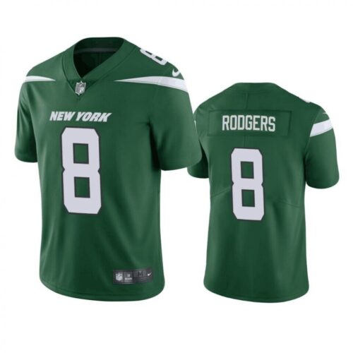 68626e60c3391_1 Toddlers New York Jets #8 Aaron Rodgers Green Vapor Untouchable Limited Stitched Jersey