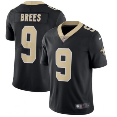 68626e7119476_1 Toddlers New Orleans Saints #9 Drew Brees Black Vapor Untouchable Limited Stitched Jersey