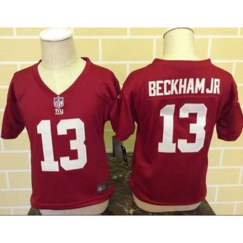 68626e8371fc1_1 Toddler Giants #13 Odell Beckham Jr Red Alternate Stitched NFL Elite Jersey