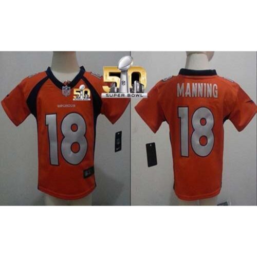 68626ea2d1595_1 Toddler Broncos #18 Peyton Manning Orange Team Color Super Bowl 50 Stitched NFL Elite Jersey