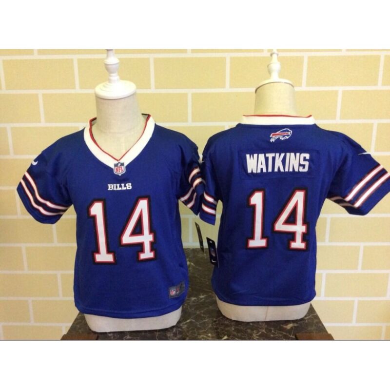 68626eeecd50e_1 Toddler Buffalo Bills #14 Sammy Watkins Blue Stitched NFL Jersey