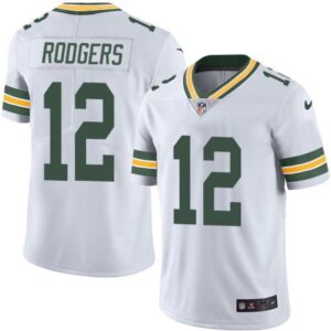 68626f27ce219_1 Youth Green Bay Packers #12 Aaron Rodgers White Vapor Untouchable Stitched Jersey