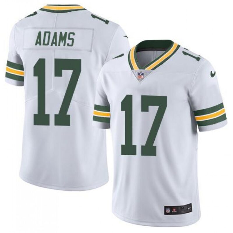 68626f2ad3a59_1 Youth Green Bay Packers #17 Davante Adams White Vapor Untouchable Stitched Jersey