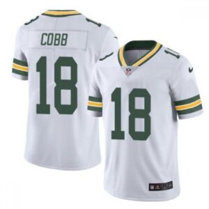 68626f2ddb872_1 Youth Green Bay Packers #18 Randall Cobb White Vapor Untouchable Stitched Jersey
