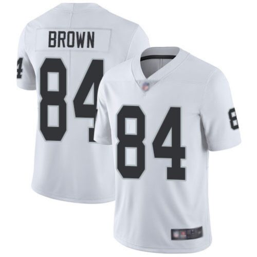 68626f376558d_1 Youth Oakland Raiders #84 Antonio Brown White Vapor Untouchable Limited Stitched NFL Jersey