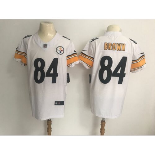 68626f6b27fbe_1 Men's Pittsburgh Steelers #84 Antonio Brown White Vapor Untouchable Elite Stitched NFL Jersey
