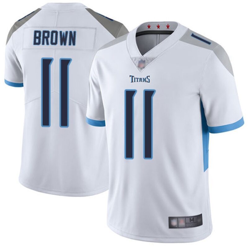 68626f7ecfc7d_1 Men's Tennessee Titans #11 A.J. Brown What Vapor Untouchable Limited Stitched Jersey