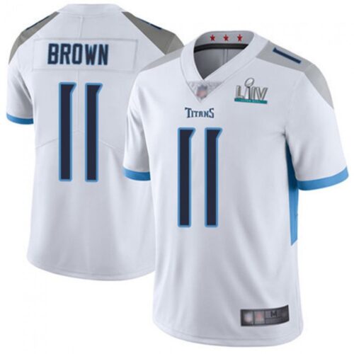 68626f8632196_1 Men's Tennessee Titans #11 A.J. Brown Super Bowl LIV White Vapor Untouchable Stitched NFL Jersey