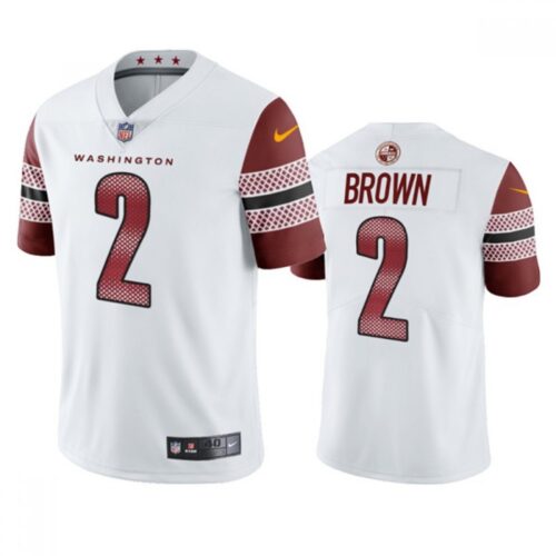 68626f8daac9a_1 Men's Washington Commanders #2 Dyami Brown White Vapor Untouchable Stitched Football Jersey