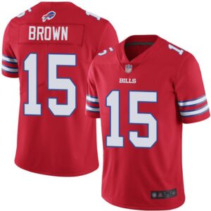 686270377af99_1 Men's Buffalo Bills #15 John Brown Red Vapor Untouchable Limited Stitched NFL Jersey