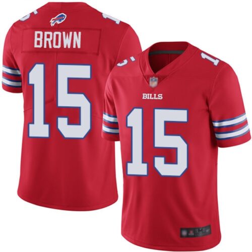 686270377af99_1 Men's Buffalo Bills #15 John Brown Red Vapor Untouchable Limited Stitched NFL Jersey