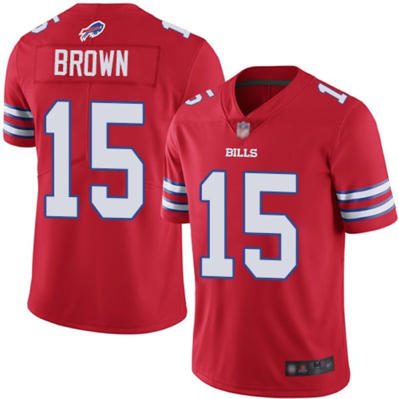 686270377af99_1 Men's Buffalo Bills #15 John Brown Red Vapor Untouchable Limited Stitched NFL Jersey
