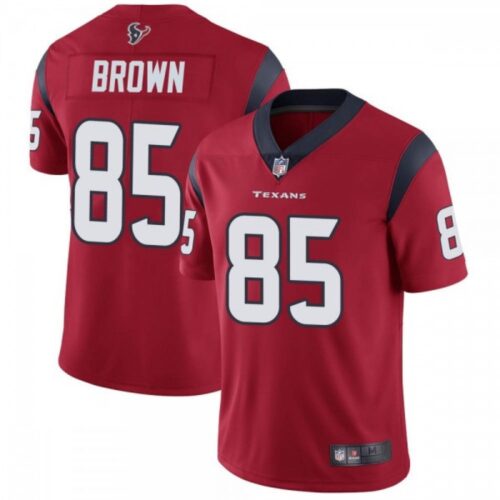 6862705a19186_1 Men's Houston Texans #85 Pharaoh Brown New Red Vapor Untouchable Limited Stitched Jersey