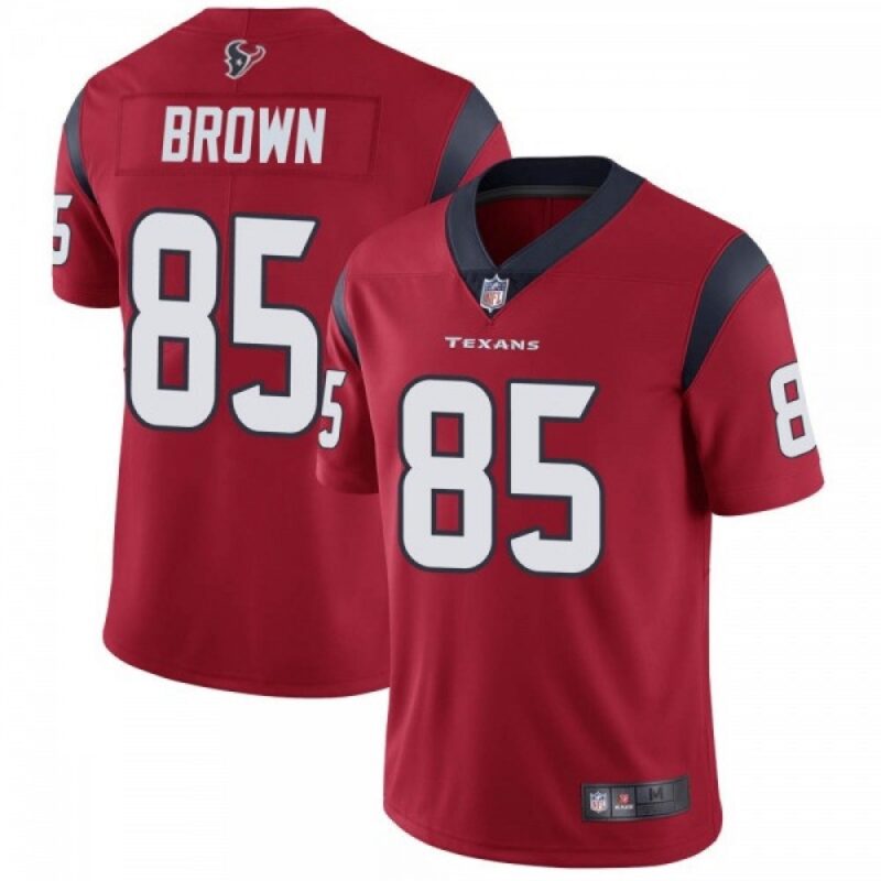6862705a19186_1 Men's Houston Texans #85 Pharaoh Brown New Red Vapor Untouchable Limited Stitched Jersey