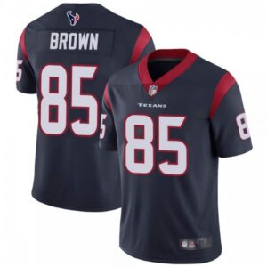 686271620ecd8_1 Men's Houston Texans #85 Pharaoh Brown New Navy Vapor Untouchable Limited Stitched Jersey
