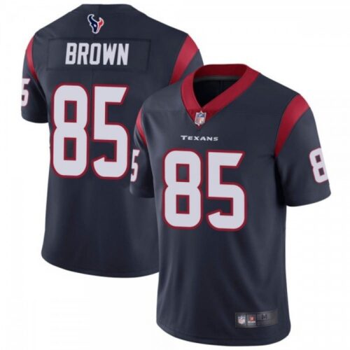 686271620ecd8_1 Men's Houston Texans #85 Pharaoh Brown New Navy Vapor Untouchable Limited Stitched Jersey