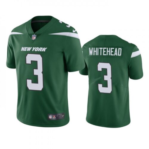 6862727b8f3b0_1 Men's New York Jets #3 Jordan Whitehead Green Vapor Untouchable Limited Stitched Jersey