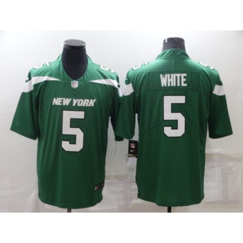 6862727ef2818_1 Men's New York Jets #5 Mike White Green Vapor Untouchable Limited Stitched Jersey
