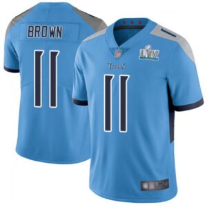 686272b53ff9e_1 Men's Tennessee Titans #11 A.J. Brown Super Bowl LIV Blue Vapor Untouchable Stitched NFL Jersey