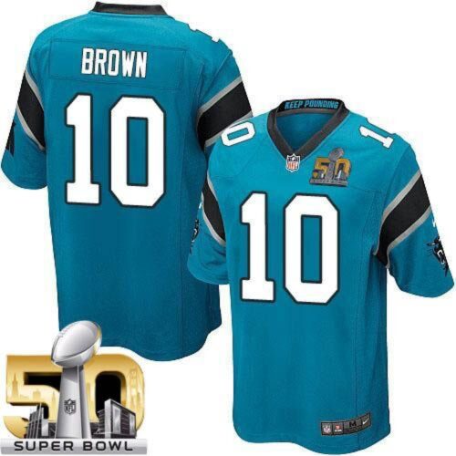 686272d15820d_1 Panthers #10 Corey Brown Blue Alternate Super Bowl 50 Youth Stitched NFL Elite Jersey