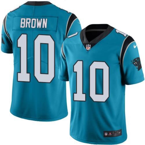 686272d759aa4_1 Panthers #10 Corey Brown Blue Youth Stitched NFL Limited Rush Jersey