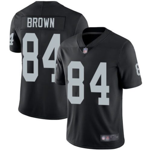 6862733e80a0a_1 Youth Oakland Raiders #84 Antonio Brown Black Vapor Untouchable Limited Stitched NFL Jersey