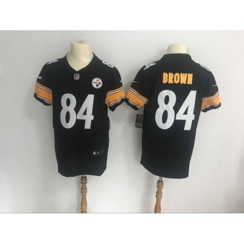 686273c20483b_1 Men's Pittsburgh Steelers #84 Antonio Brown Black Vapor Untouchable Elite Stitched NFL Jersey