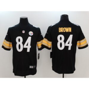 686273e1bfce0_1 Men's Pittsburgh Steelers #84 Antonio Brown Black Vapor Untouchable Limited Stitched NFL Jersey