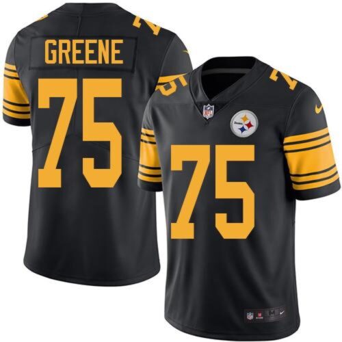 68627405deb5b_1 Steelers #75 Joe Greene Black Youth Stitched NFL Limited Rush Jersey