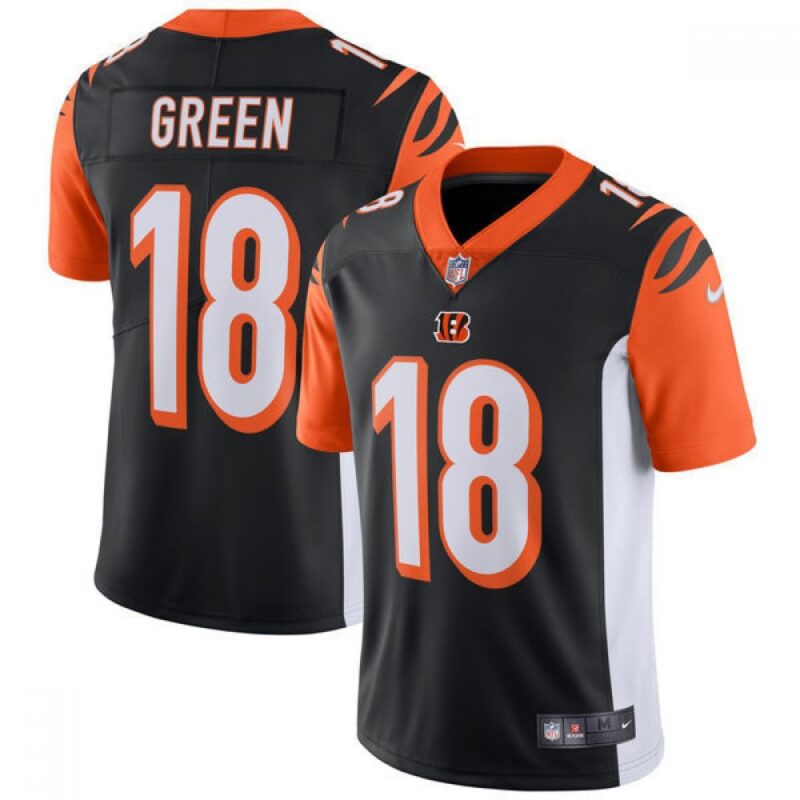 68627487e955f_1 Men's Cincinnati Bengals #18 A.J. Green Black Vapor Untouchable Limited Stitched NFL Jersey