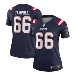 6862757eb9f8a_1 Women's New England Patriots #66 Will Campbell Nike Navy 2025 NFL Draft First Round Pick Game Jersey