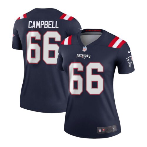 6862757eb9f8a_1 Women's New England Patriots #66 Will Campbell Nike Navy 2025 NFL Draft First Round Pick Game Jersey