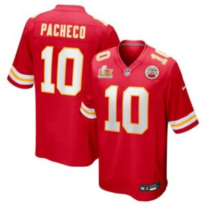6862769de44fa_1 Men's Kansas City Chiefs Isiah Pacheco Red Super Bowl LIX Game Jersey