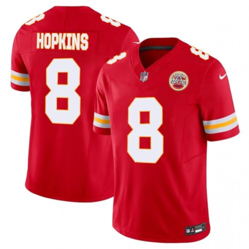 686276e21516a_1 Men's Kansas City Chiefs #8 DeAndre Hopkins Red Alternate Vapor F.U.S.E. Limited Jersey